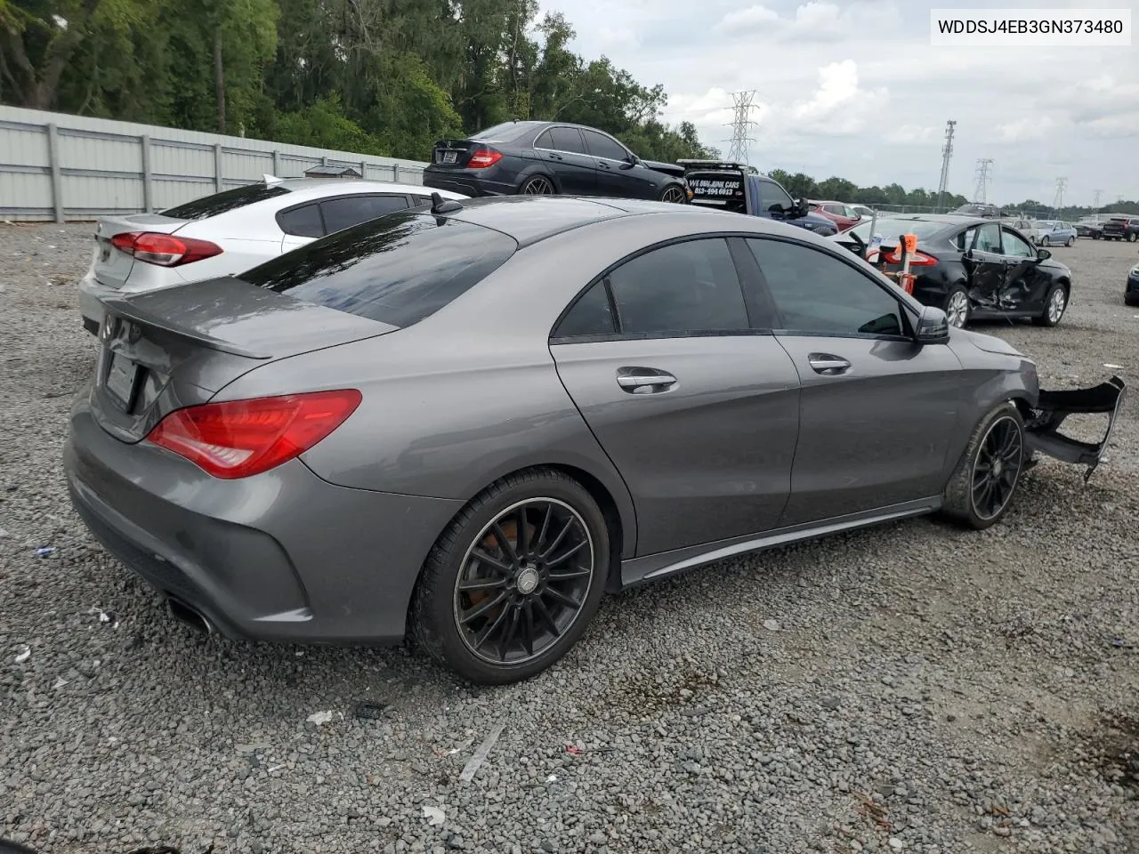 2016 Mercedes-Benz Cla 250 VIN: WDDSJ4EB3GN373480 Lot: 71657294