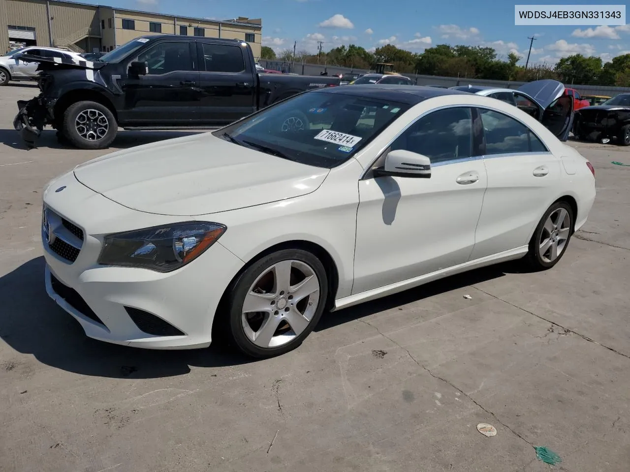 WDDSJ4EB3GN331343 2016 Mercedes-Benz Cla 250