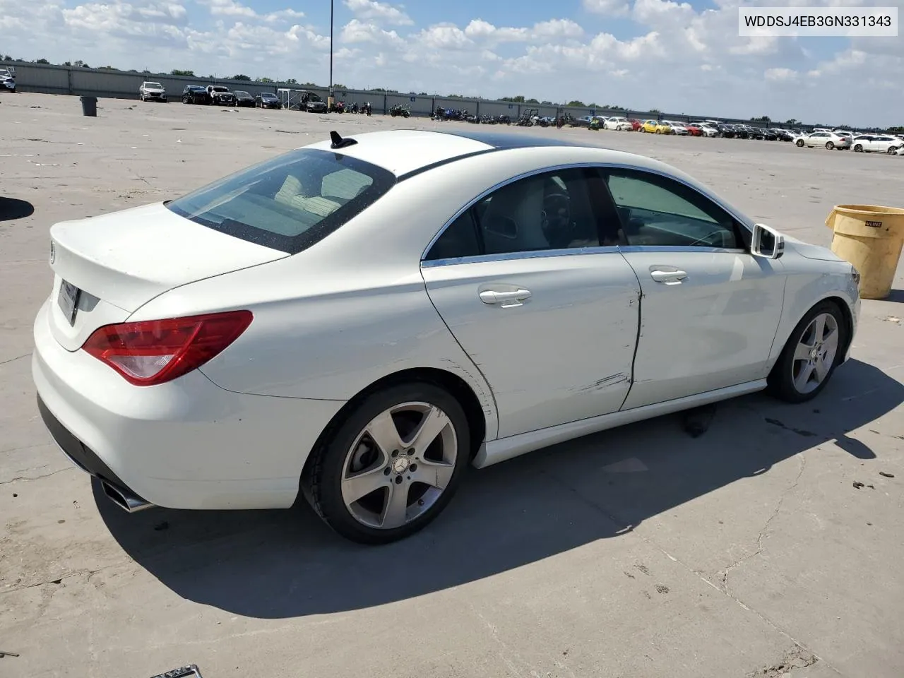 WDDSJ4EB3GN331343 2016 Mercedes-Benz Cla 250