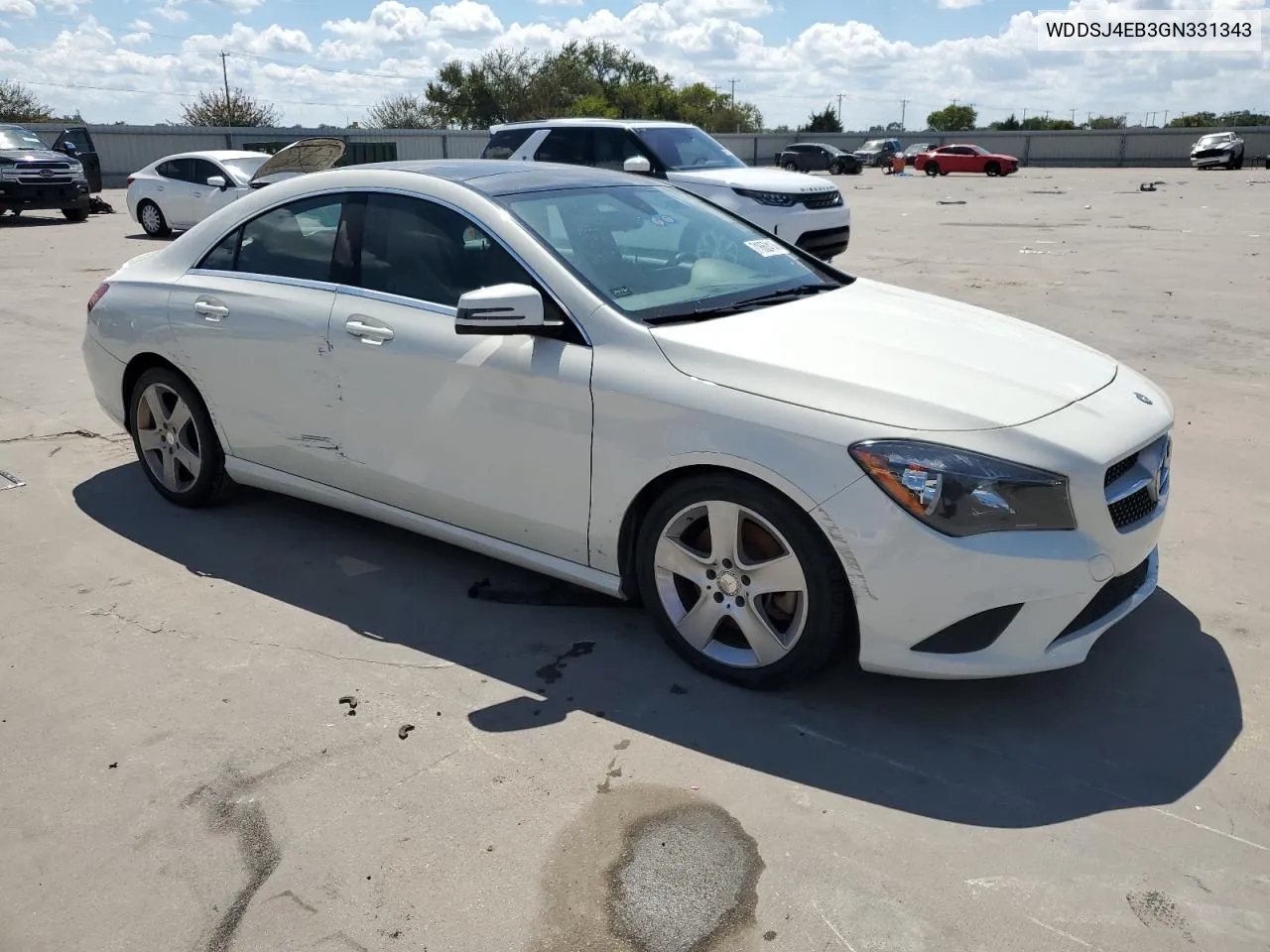 WDDSJ4EB3GN331343 2016 Mercedes-Benz Cla 250