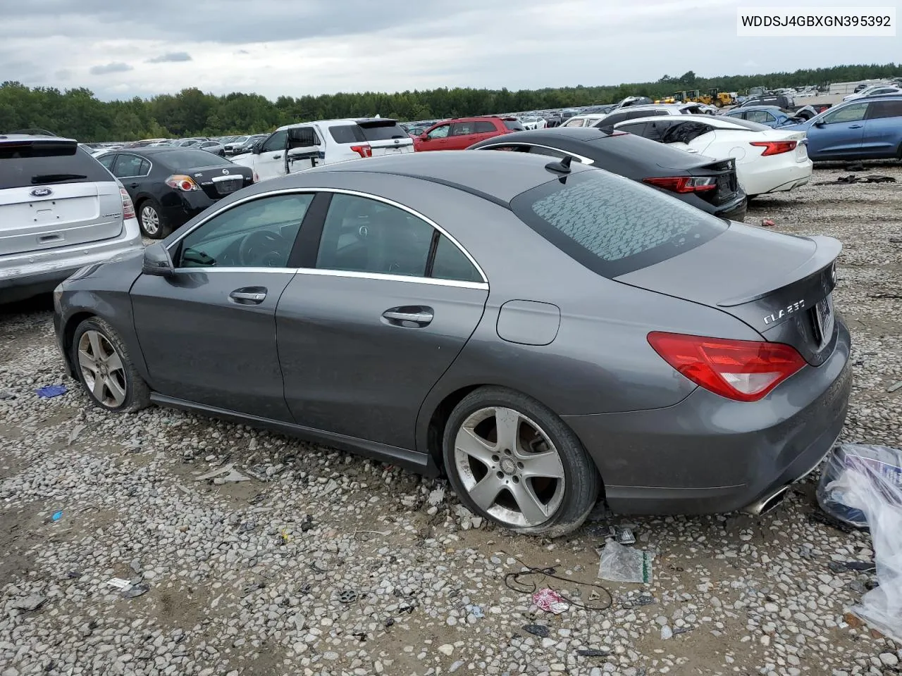 2016 Mercedes-Benz Cla 250 4Matic VIN: WDDSJ4GBXGN395392 Lot: 71795734