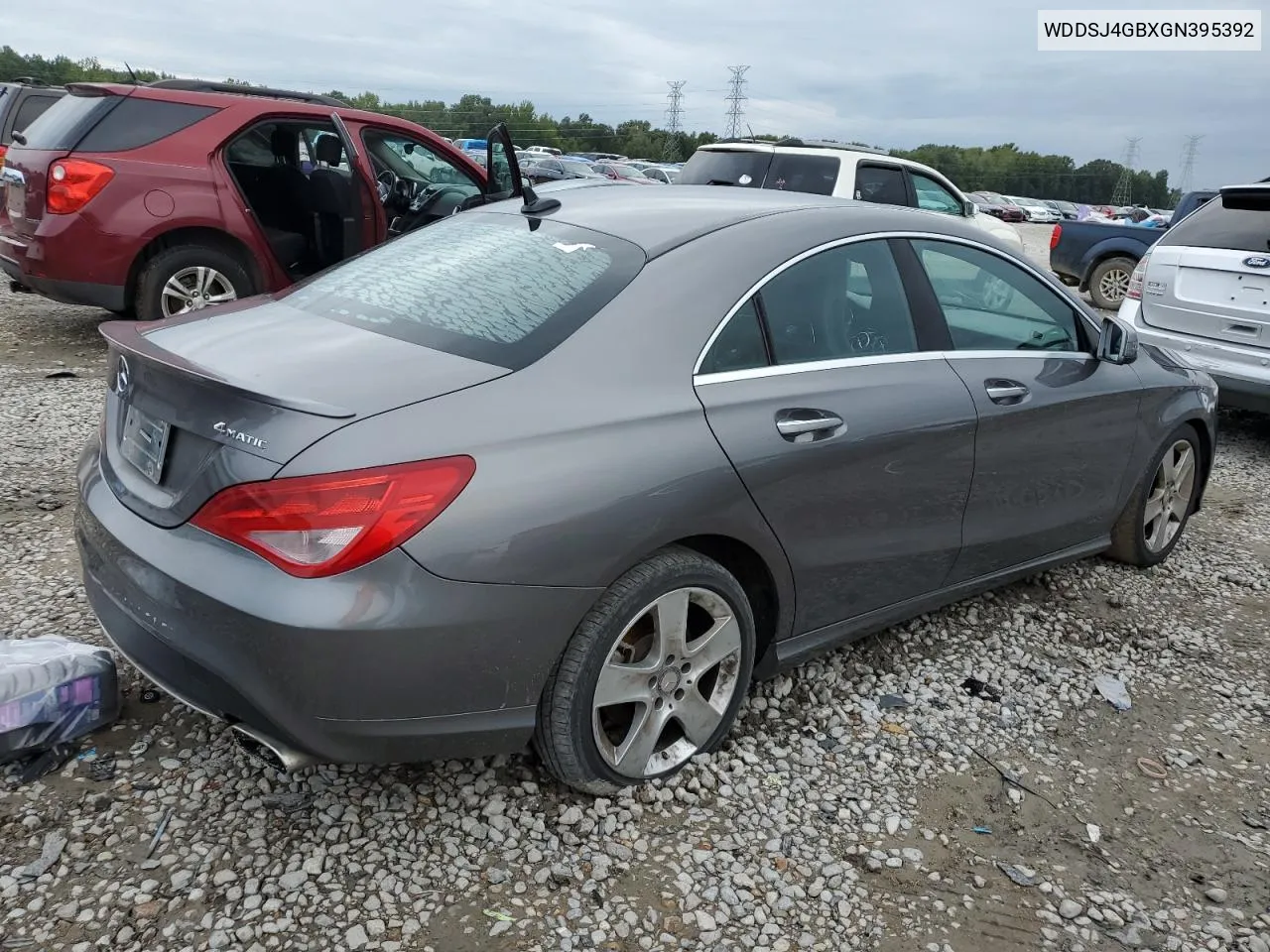 2016 Mercedes-Benz Cla 250 4Matic VIN: WDDSJ4GBXGN395392 Lot: 71795734