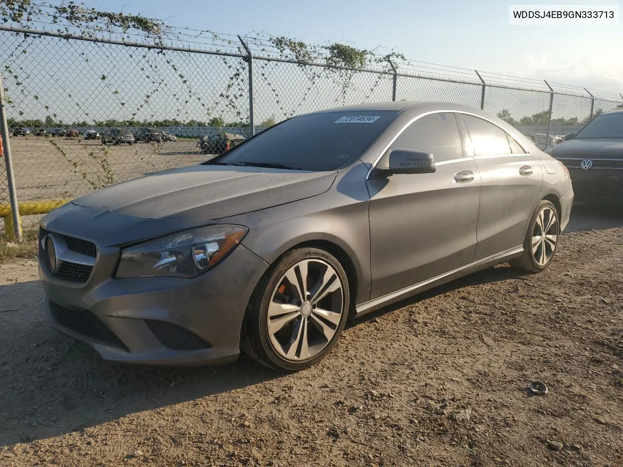 2016 Mercedes-Benz Cla 250 VIN: WDDSJ4EB9GN333713 Lot: 72074634