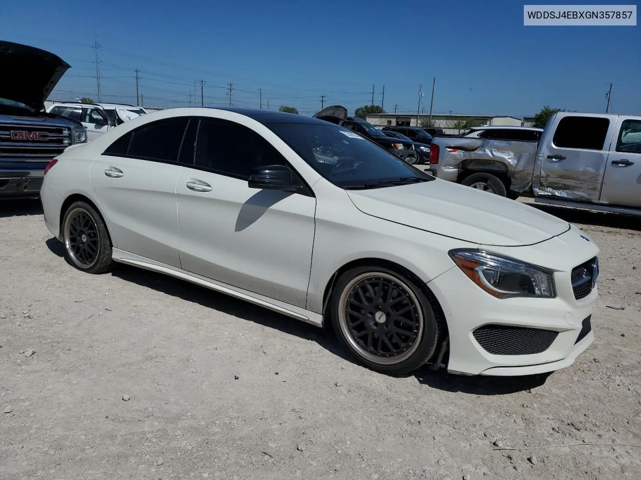 2016 Mercedes-Benz Cla 250 VIN: WDDSJ4EBXGN357857 Lot: 72588254