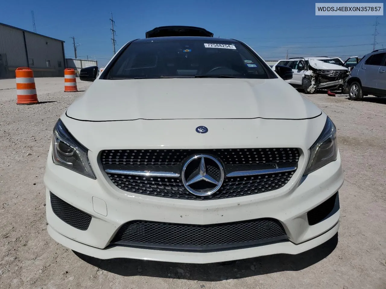 2016 Mercedes-Benz Cla 250 VIN: WDDSJ4EBXGN357857 Lot: 72588254