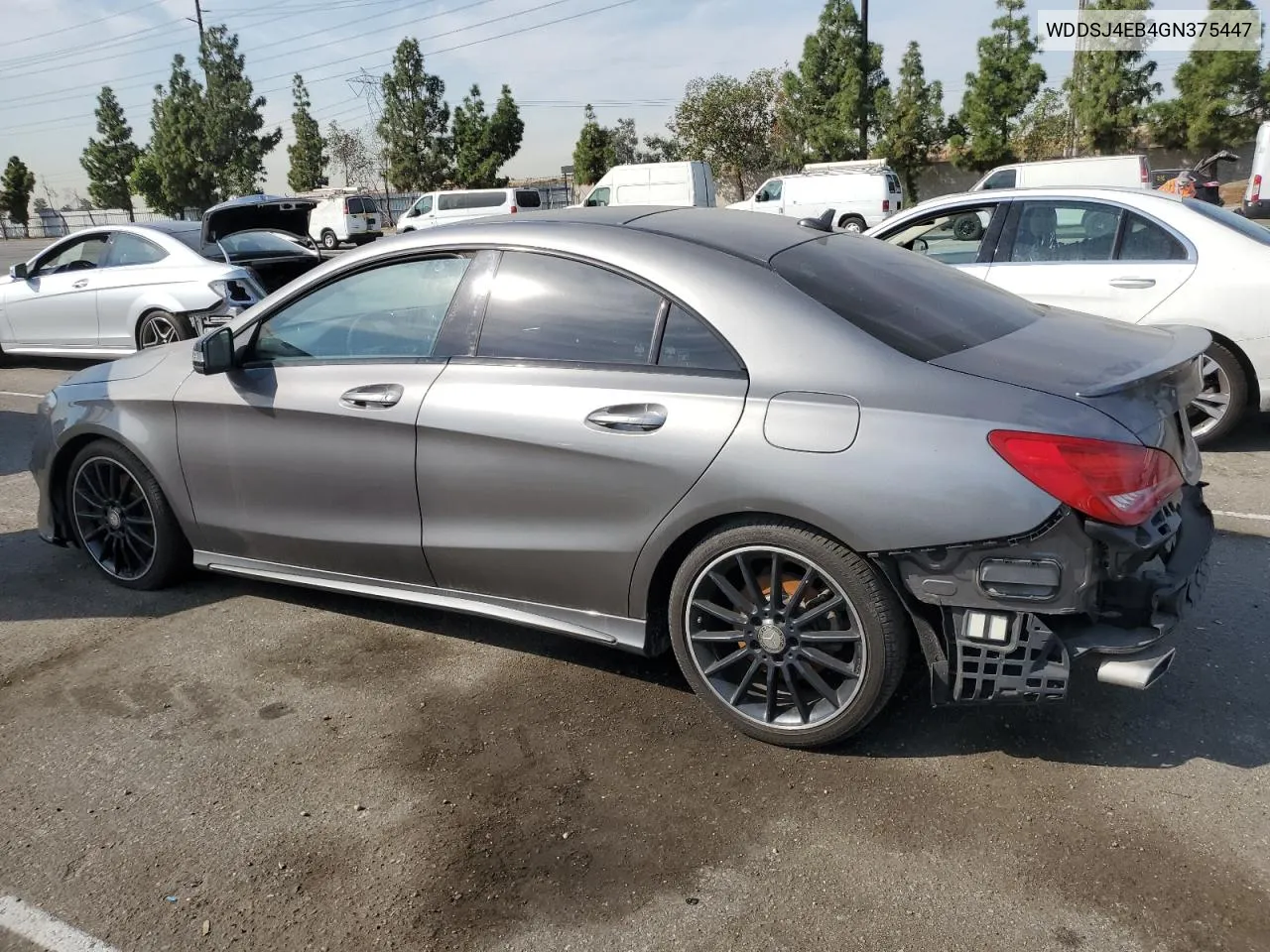 2016 Mercedes-Benz Cla 250 VIN: WDDSJ4EB4GN375447 Lot: 73204694