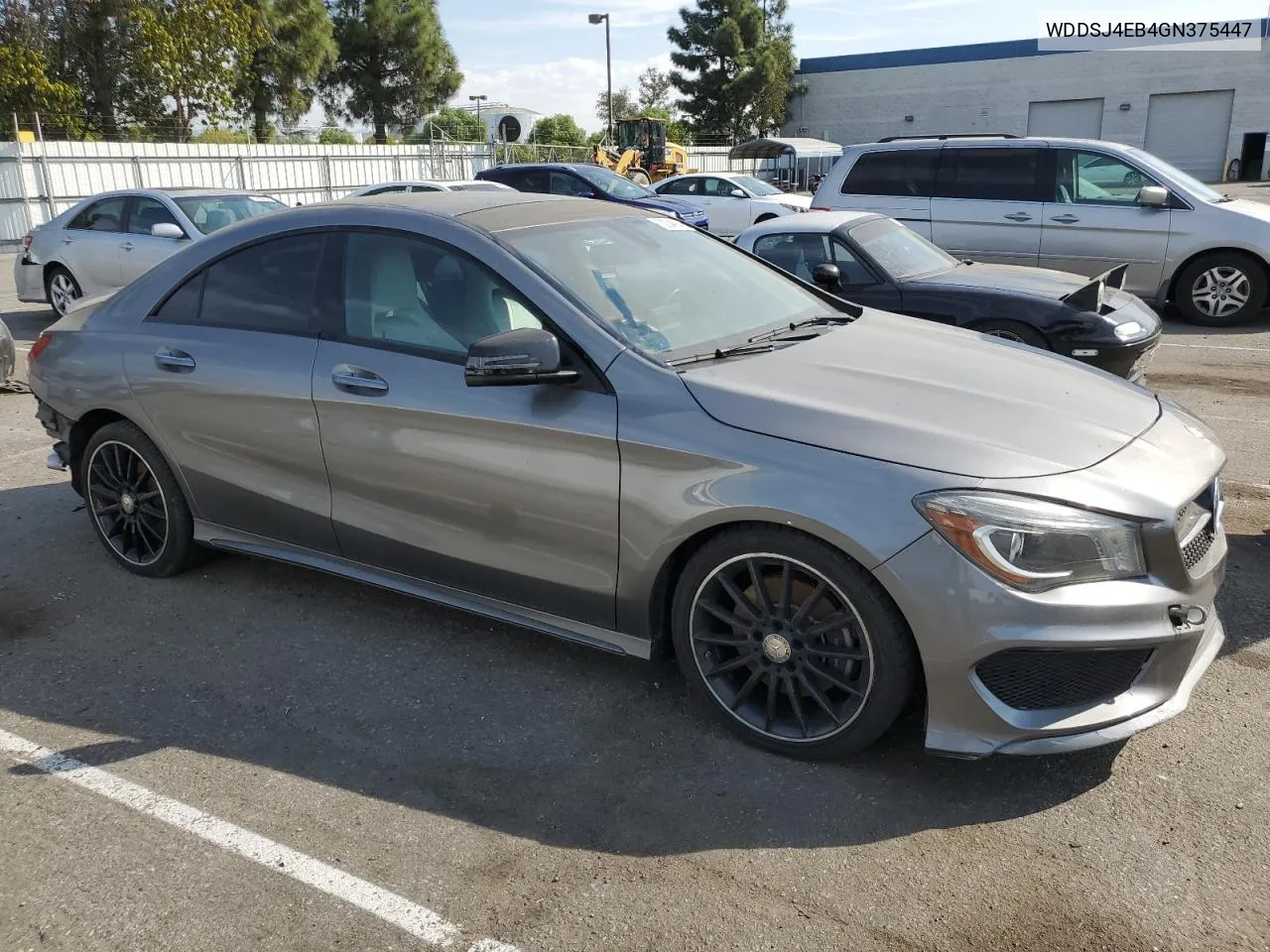 2016 Mercedes-Benz Cla 250 VIN: WDDSJ4EB4GN375447 Lot: 73204694