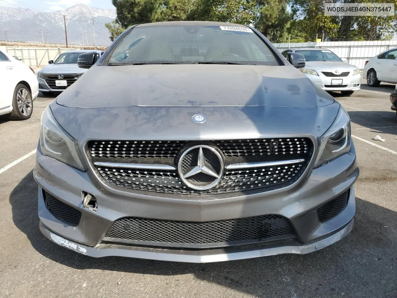 2016 Mercedes-Benz Cla 250 VIN: WDDSJ4EB4GN375447 Lot: 73204694