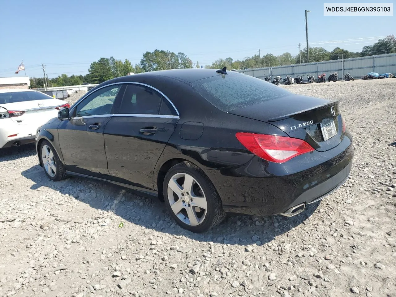 2016 Mercedes-Benz Cla 250 VIN: WDDSJ4EB6GN395103 Lot: 73233574