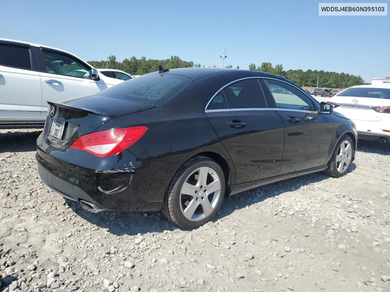 2016 Mercedes-Benz Cla 250 VIN: WDDSJ4EB6GN395103 Lot: 73233574