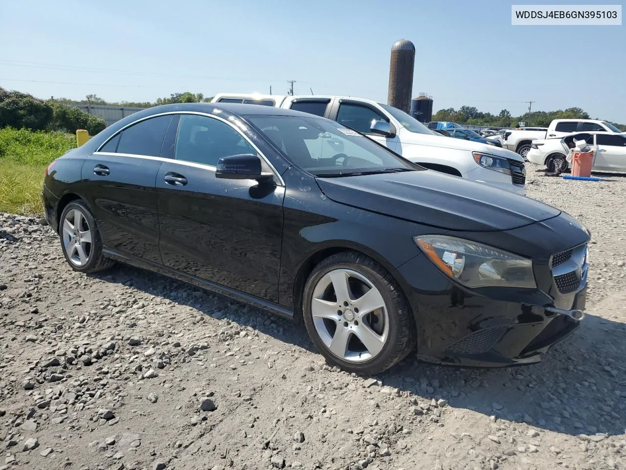 2016 Mercedes-Benz Cla 250 VIN: WDDSJ4EB6GN395103 Lot: 73233574