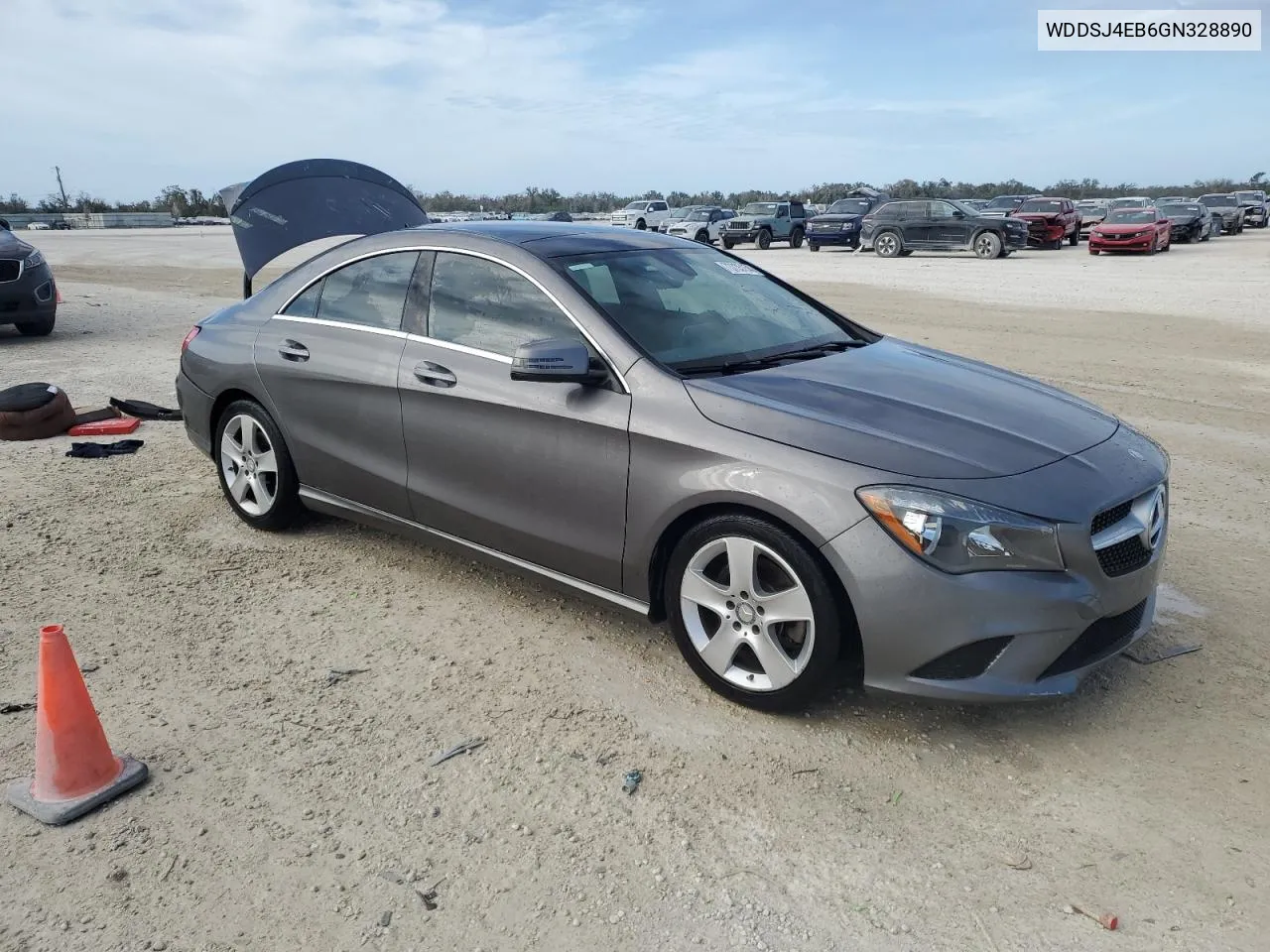 2016 Mercedes-Benz Cla 250 VIN: WDDSJ4EB6GN328890 Lot: 73735154