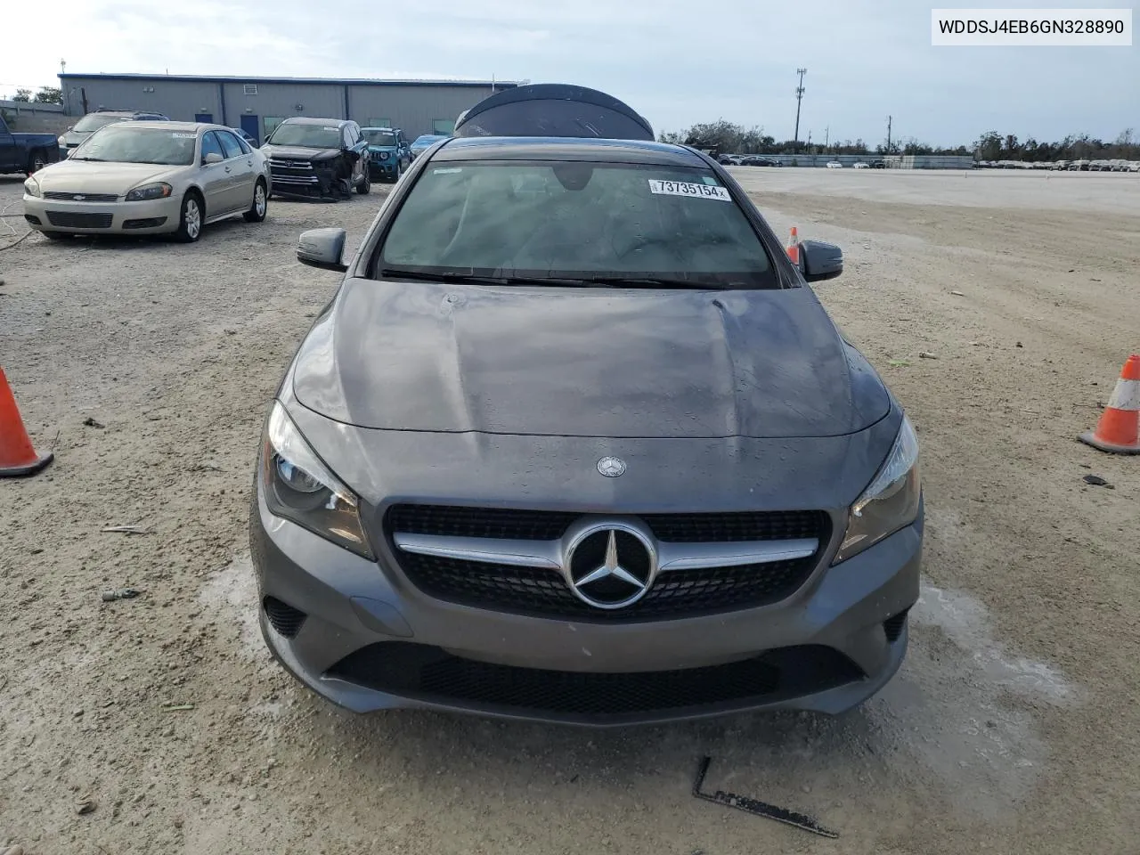 2016 Mercedes-Benz Cla 250 VIN: WDDSJ4EB6GN328890 Lot: 73735154