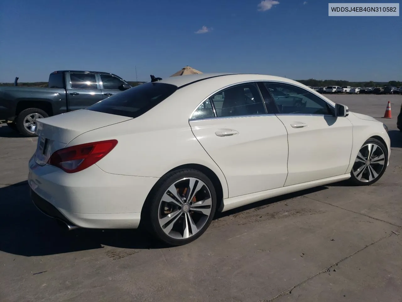 2016 Mercedes-Benz Cla 250 VIN: WDDSJ4EB4GN310582 Lot: 73745234