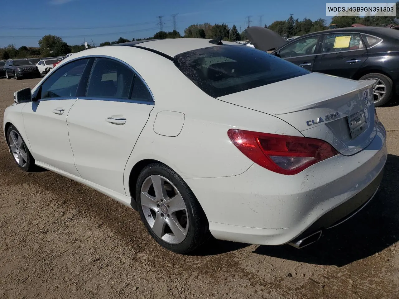 2016 Mercedes-Benz Cla 250 4Matic VIN: WDDSJ4GB9GN391303 Lot: 74456624