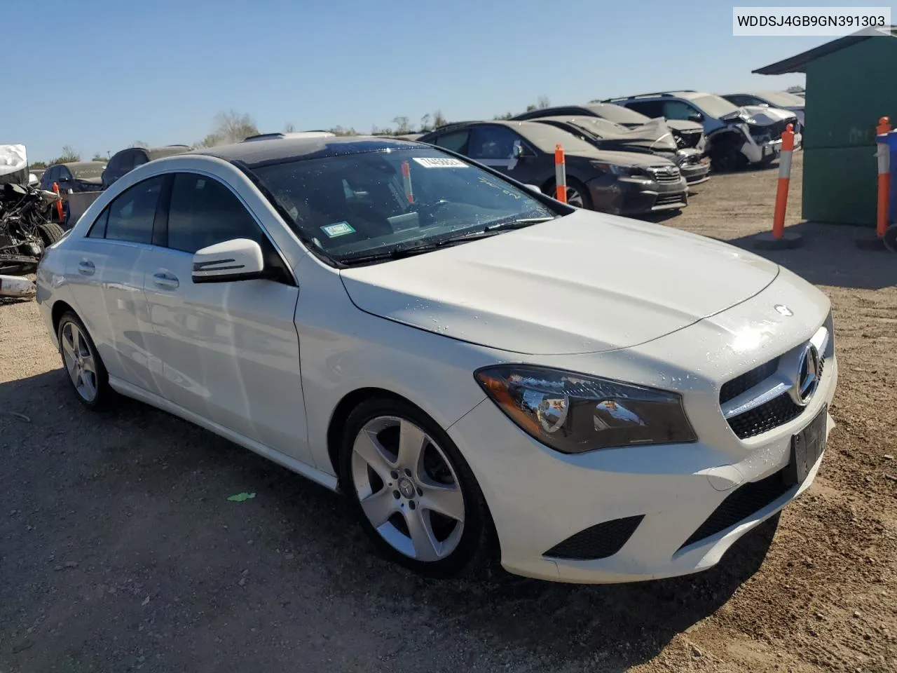 2016 Mercedes-Benz Cla 250 4Matic VIN: WDDSJ4GB9GN391303 Lot: 74456624