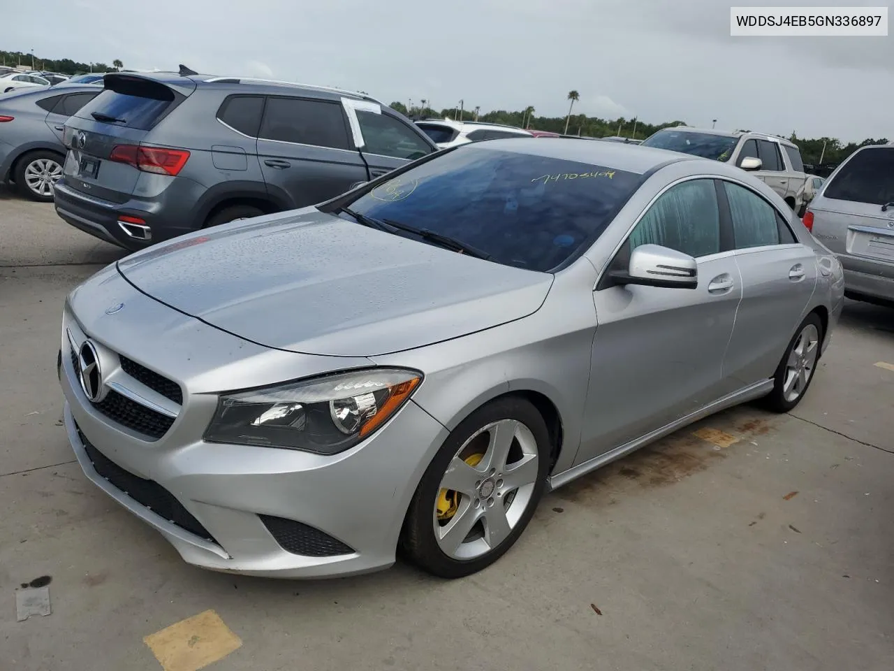 2016 Mercedes-Benz Cla 250 VIN: WDDSJ4EB5GN336897 Lot: 74705494