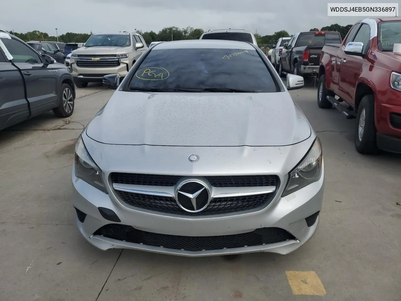 2016 Mercedes-Benz Cla 250 VIN: WDDSJ4EB5GN336897 Lot: 74705494