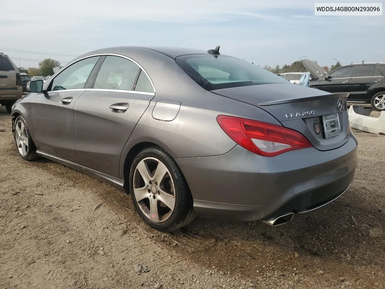 2016 Mercedes-Benz Cla 250 4Matic VIN: WDDSJ4GB0GN293096 Lot: 74949454