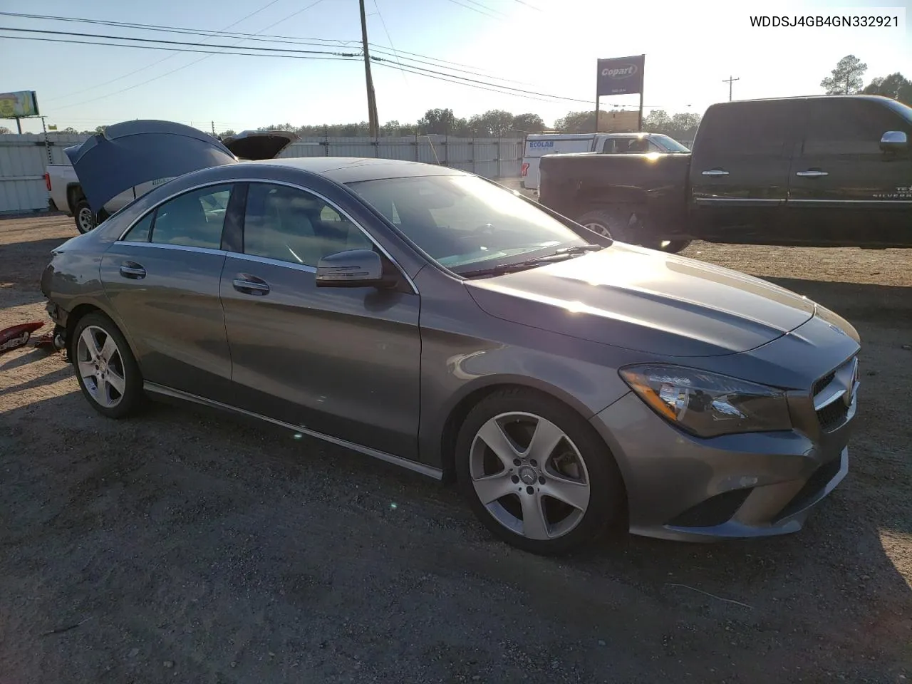 2016 Mercedes-Benz Cla 250 4Matic VIN: WDDSJ4GB4GN332921 Lot: 75432364