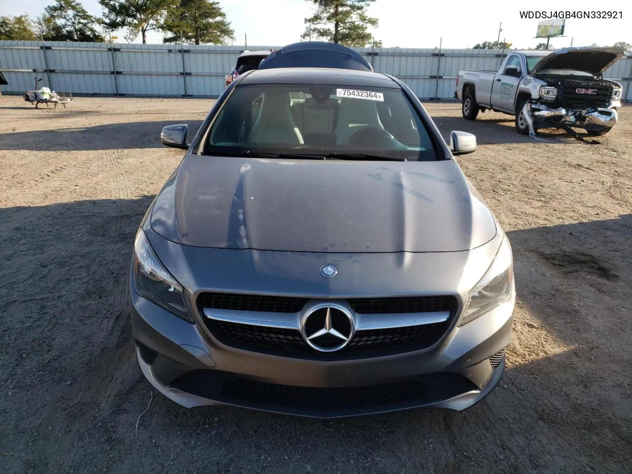 2016 Mercedes-Benz Cla 250 4Matic VIN: WDDSJ4GB4GN332921 Lot: 75432364