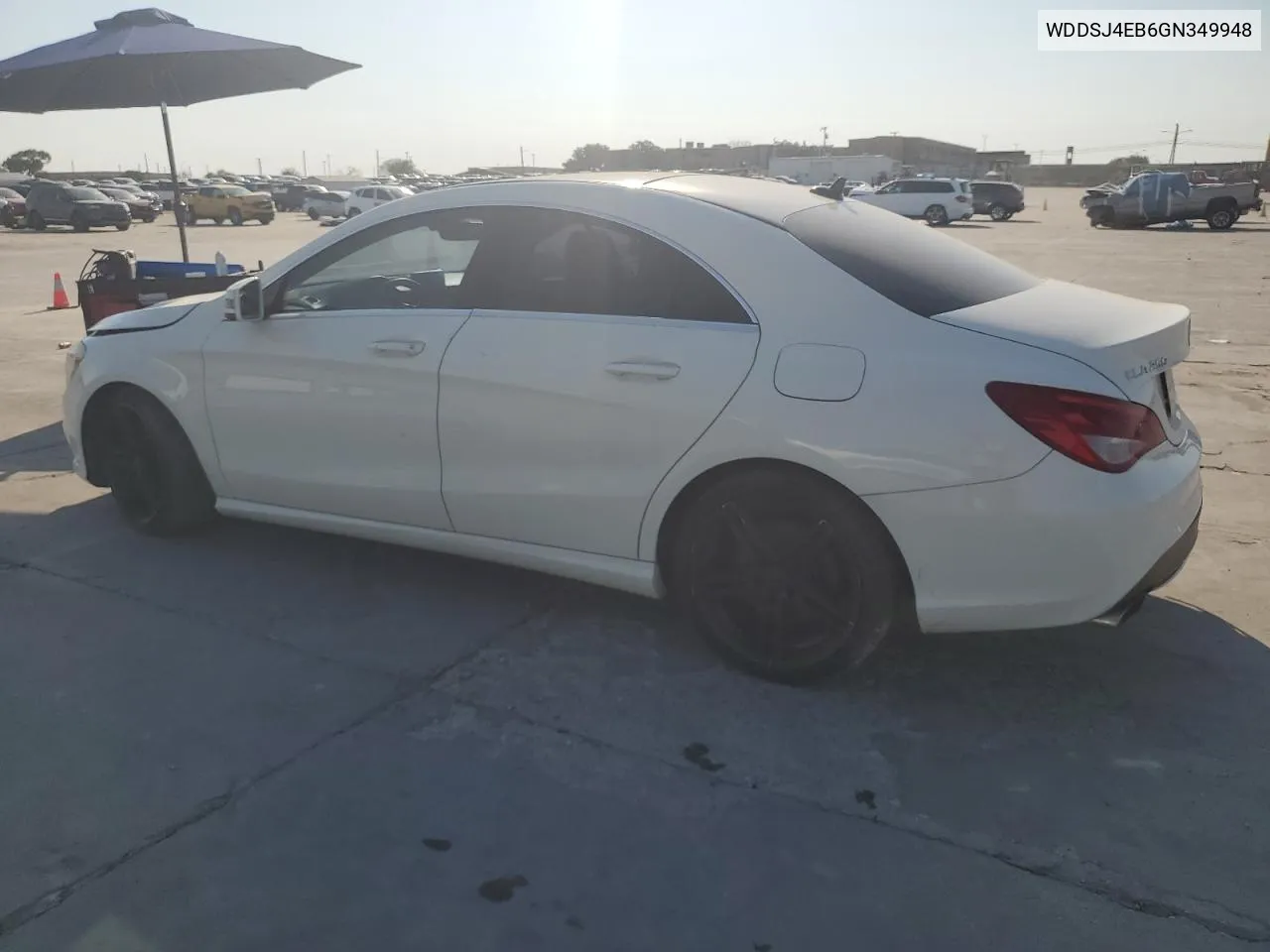 2016 Mercedes-Benz Cla 250 VIN: WDDSJ4EB6GN349948 Lot: 75572124