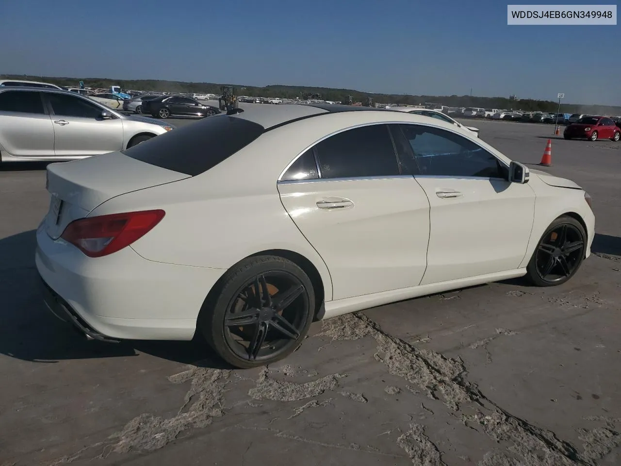 2016 Mercedes-Benz Cla 250 VIN: WDDSJ4EB6GN349948 Lot: 75572124