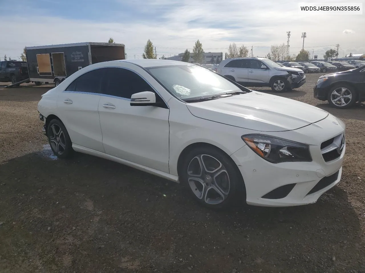 2016 Mercedes-Benz Cla 250 VIN: WDDSJ4EB9GN355856 Lot: 75672494