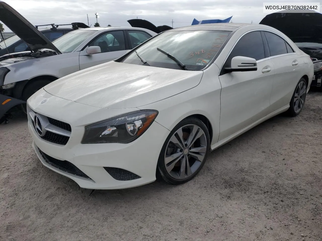 2016 Mercedes-Benz Cla 250 VIN: WDDSJ4EB7GN382442 Lot: 76898124