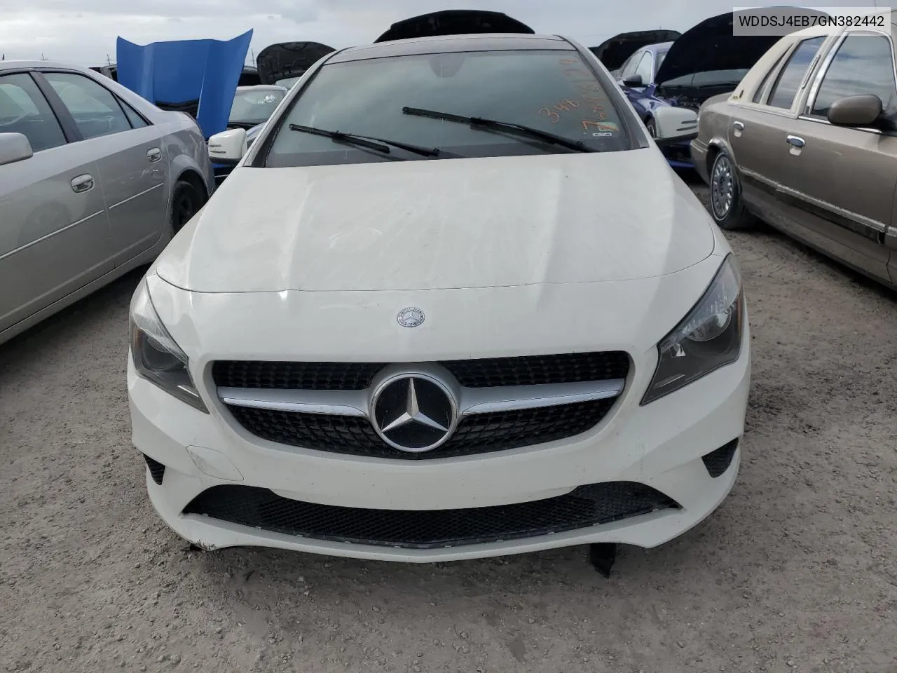 2016 Mercedes-Benz Cla 250 VIN: WDDSJ4EB7GN382442 Lot: 76898124