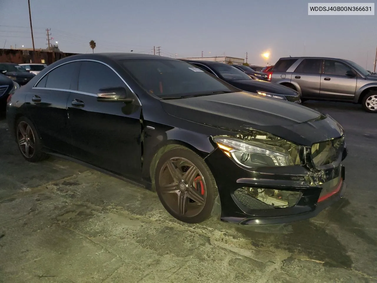 2016 Mercedes-Benz Cla 250 4Matic VIN: WDDSJ4GB0GN366631 Lot: 76971174