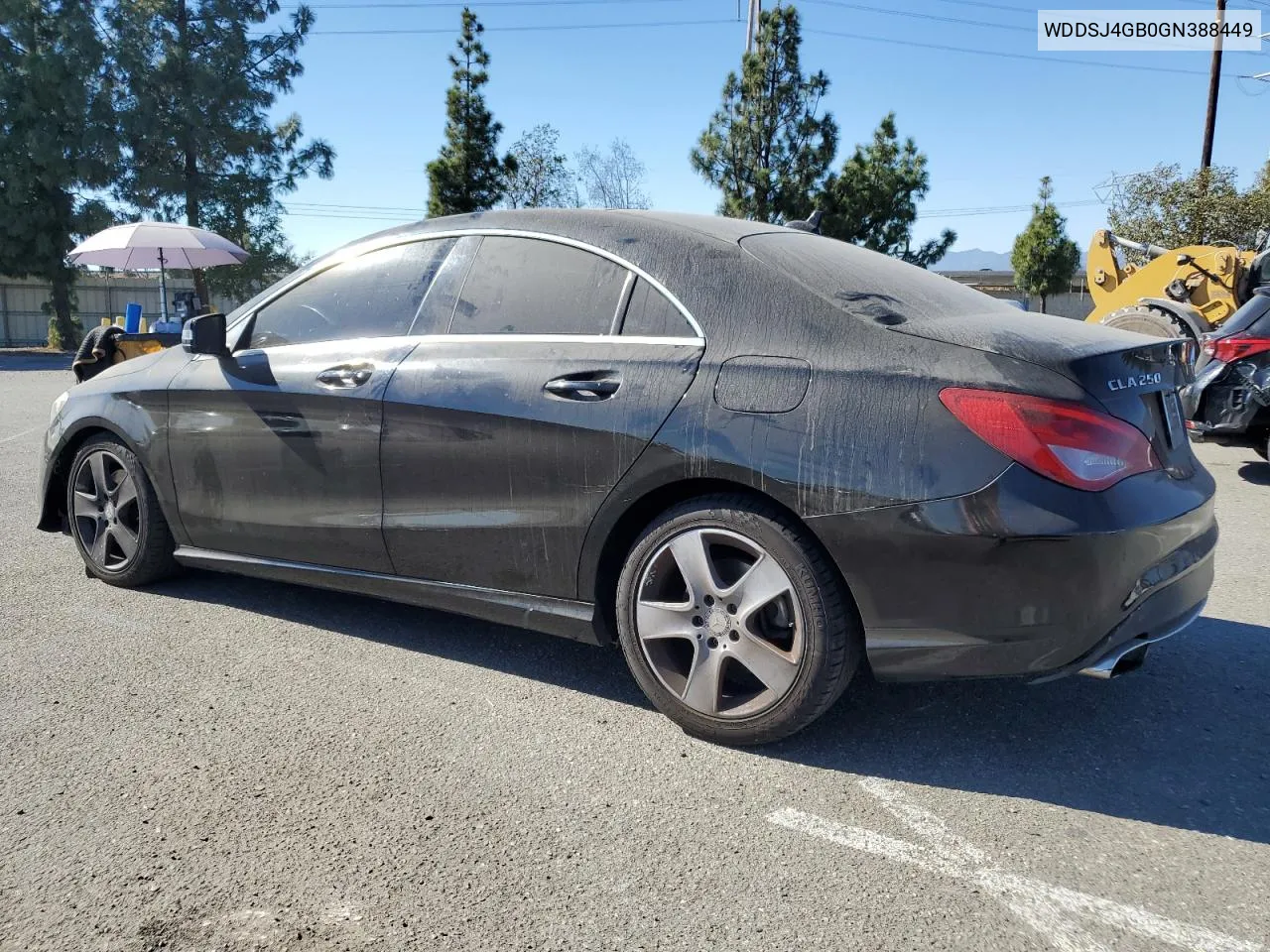 2016 Mercedes-Benz Cla 250 4Matic VIN: WDDSJ4GB0GN388449 Lot: 77189794