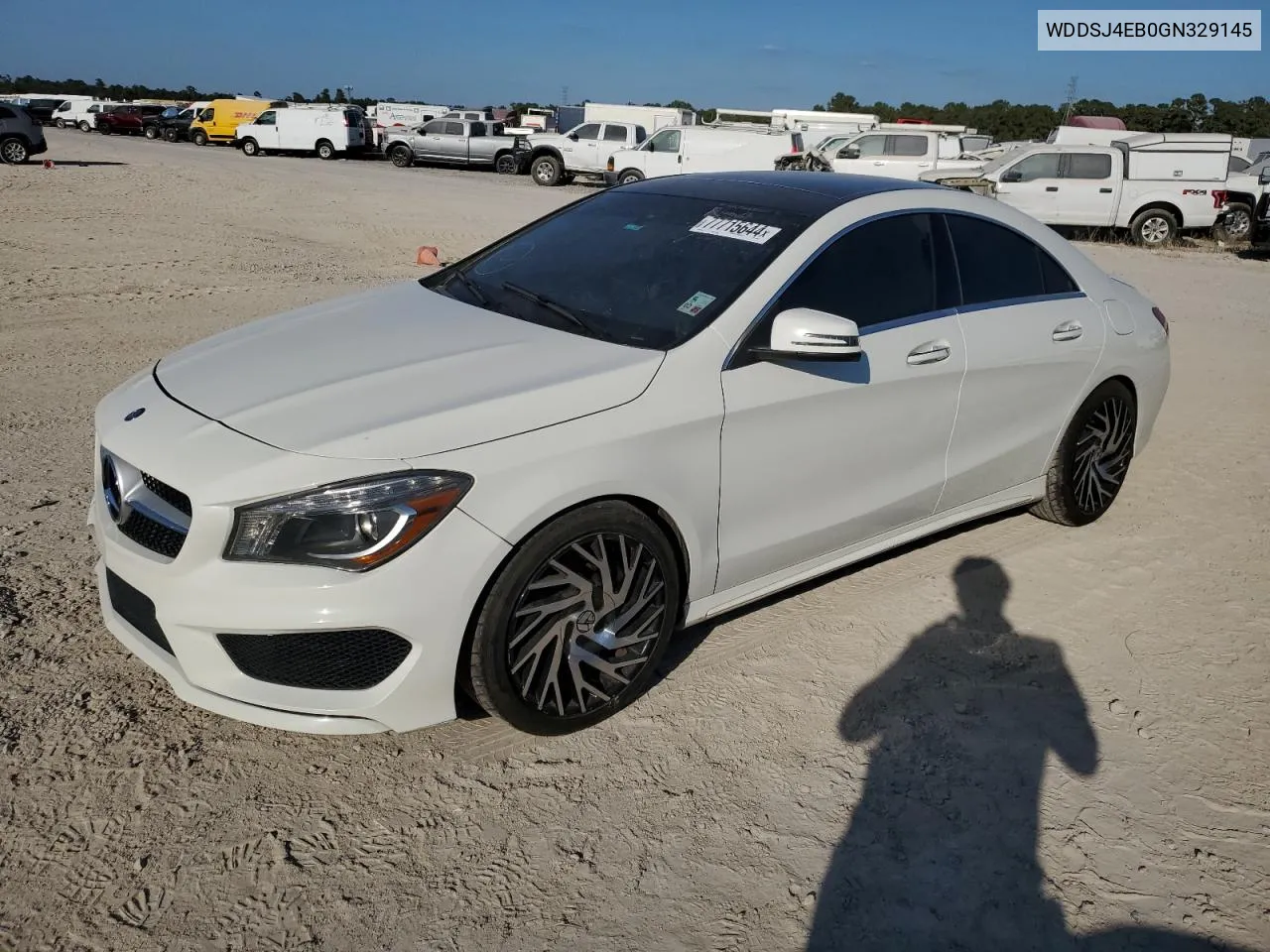 2016 Mercedes-Benz Cla 250 VIN: WDDSJ4EB0GN329145 Lot: 77715644