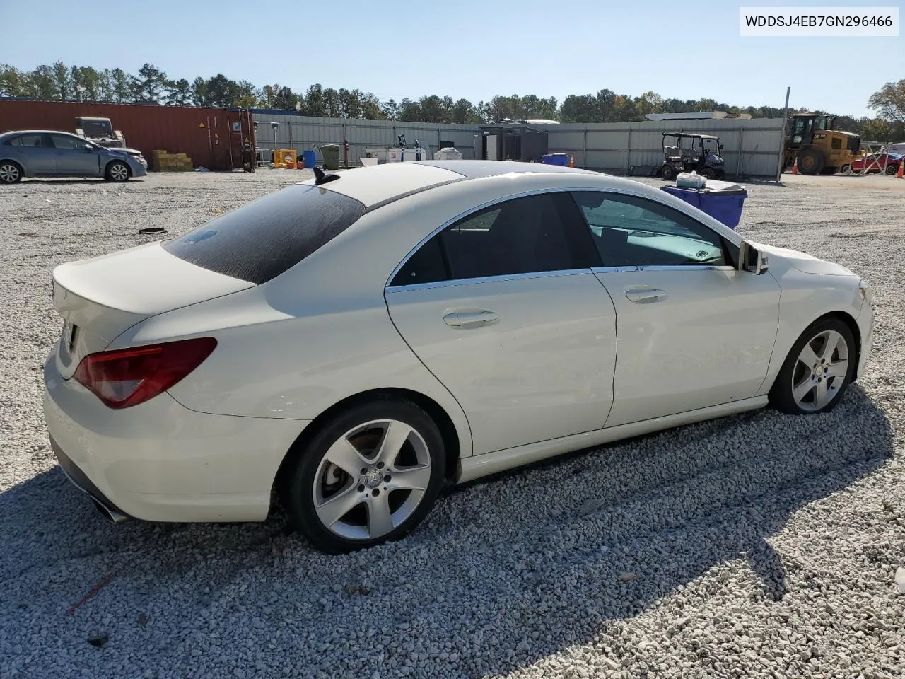 2016 Mercedes-Benz Cla 250 VIN: WDDSJ4EB7GN296466 Lot: 77837174