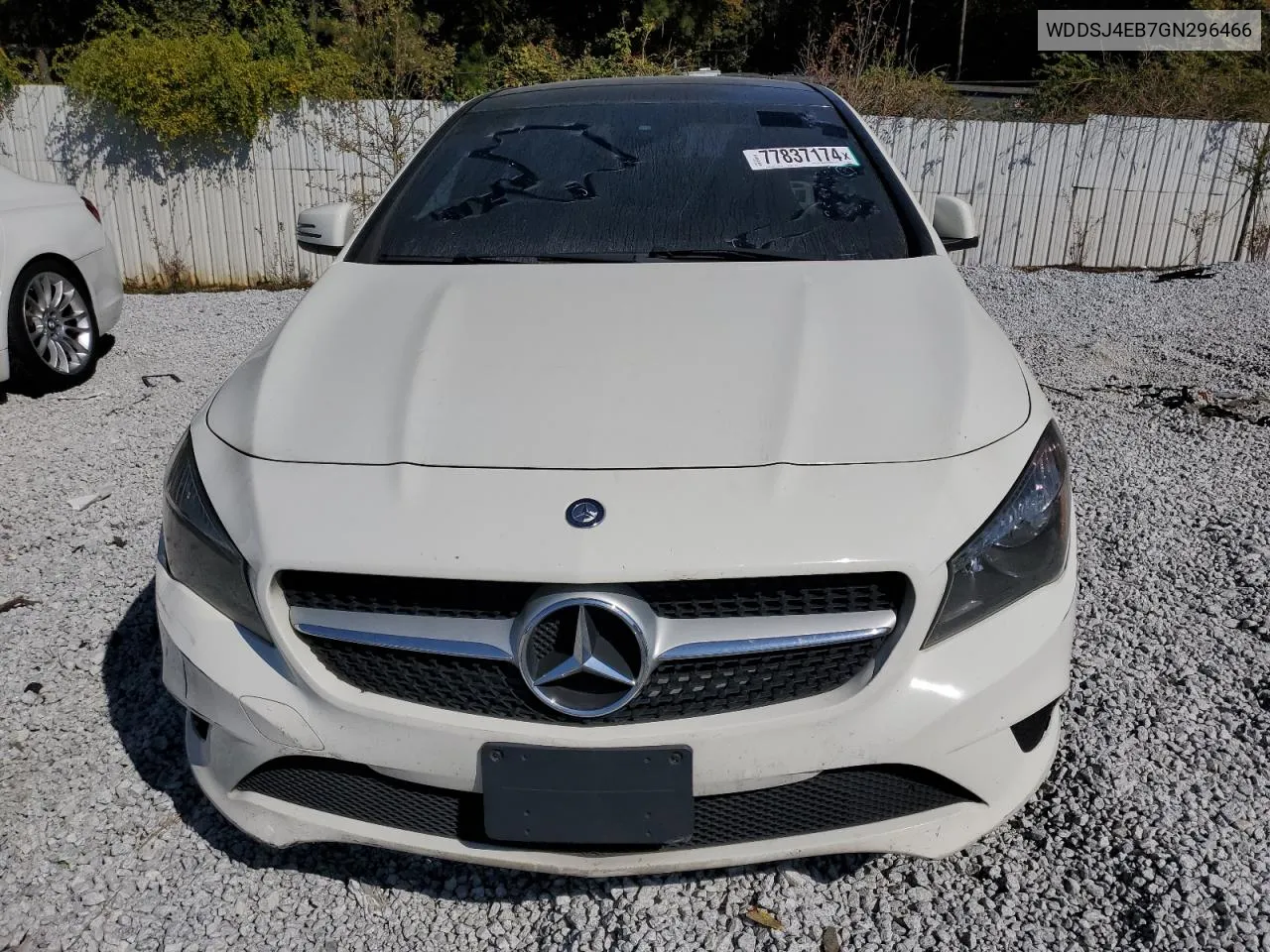 2016 Mercedes-Benz Cla 250 VIN: WDDSJ4EB7GN296466 Lot: 77837174