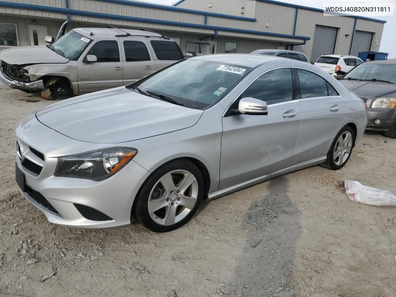 2016 Mercedes-Benz Cla 250 4Matic VIN: WDDSJ4GB2GN311811 Lot: 77842494