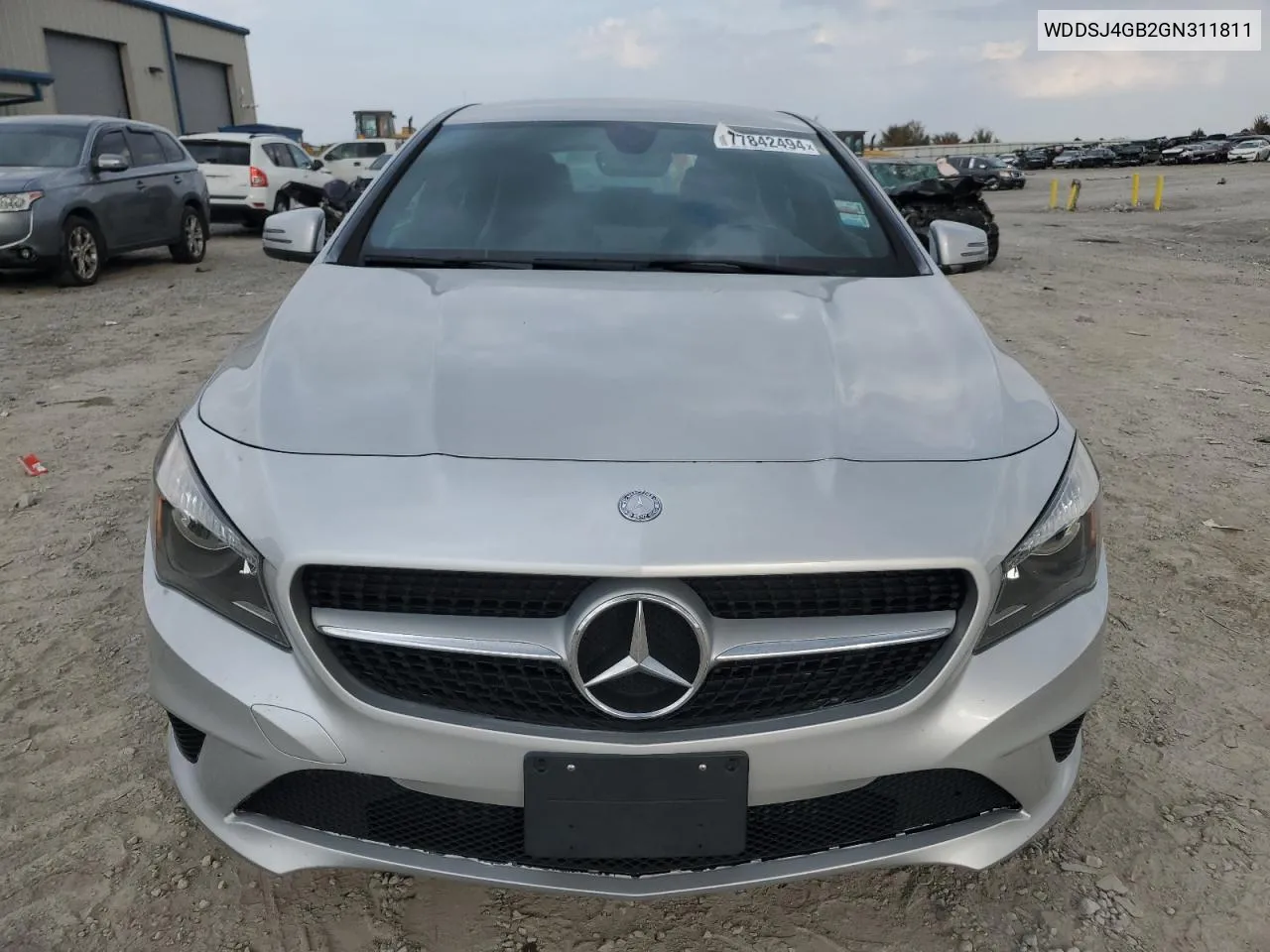 2016 Mercedes-Benz Cla 250 4Matic VIN: WDDSJ4GB2GN311811 Lot: 77842494