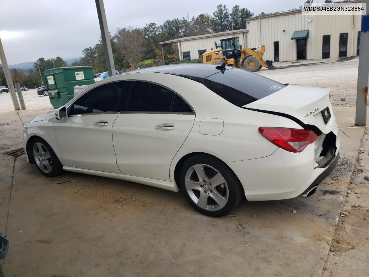 2016 Mercedes-Benz Cla 250 VIN: WDDSJ4EB2GN328854 Lot: 77876044