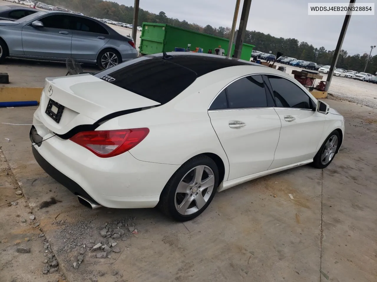 2016 Mercedes-Benz Cla 250 VIN: WDDSJ4EB2GN328854 Lot: 77876044