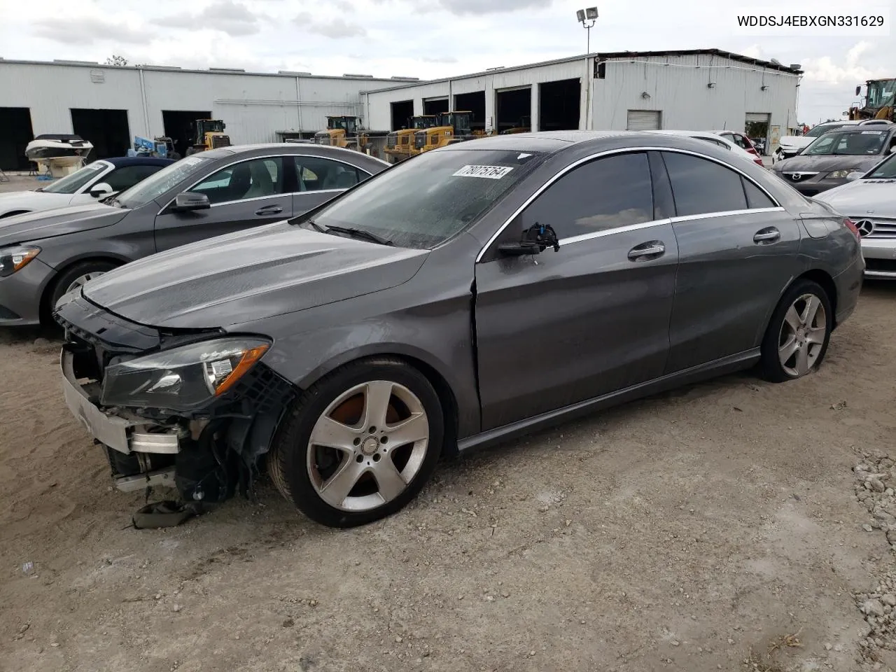 2016 Mercedes-Benz Cla 250 VIN: WDDSJ4EBXGN331629 Lot: 78075764