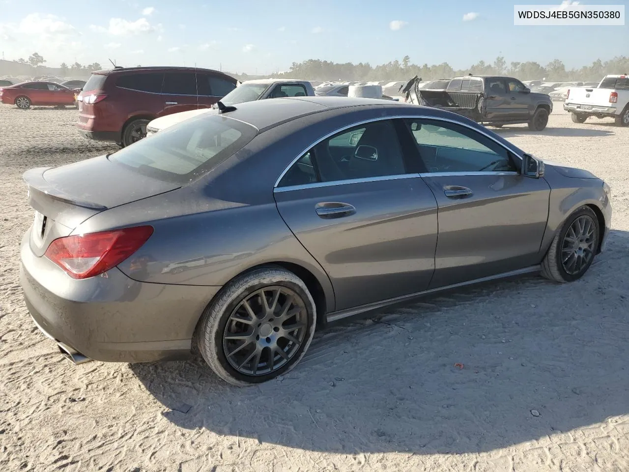 2016 Mercedes-Benz Cla 250 VIN: WDDSJ4EB5GN350380 Lot: 78165264