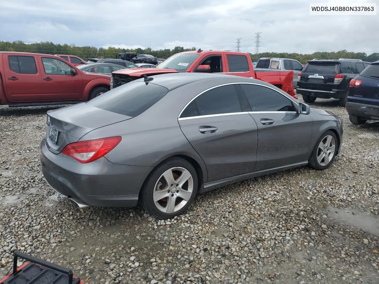 2016 Mercedes-Benz Cla 250 4Matic VIN: WDDSJ4GB8GN337863 Lot: 78665484