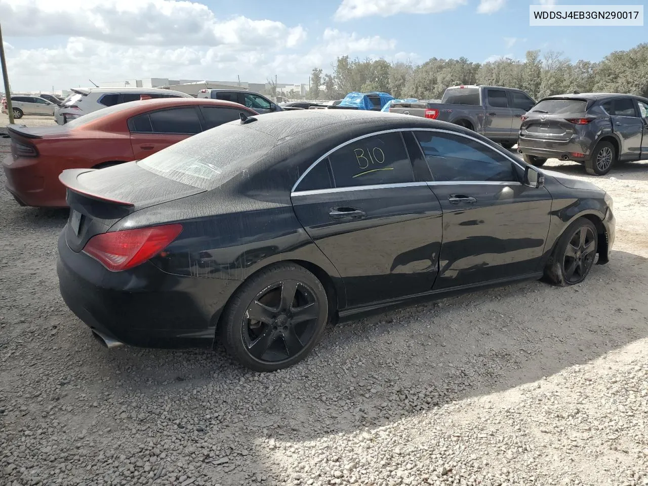 2016 Mercedes-Benz Cla 250 VIN: WDDSJ4EB3GN290017 Lot: 78703954