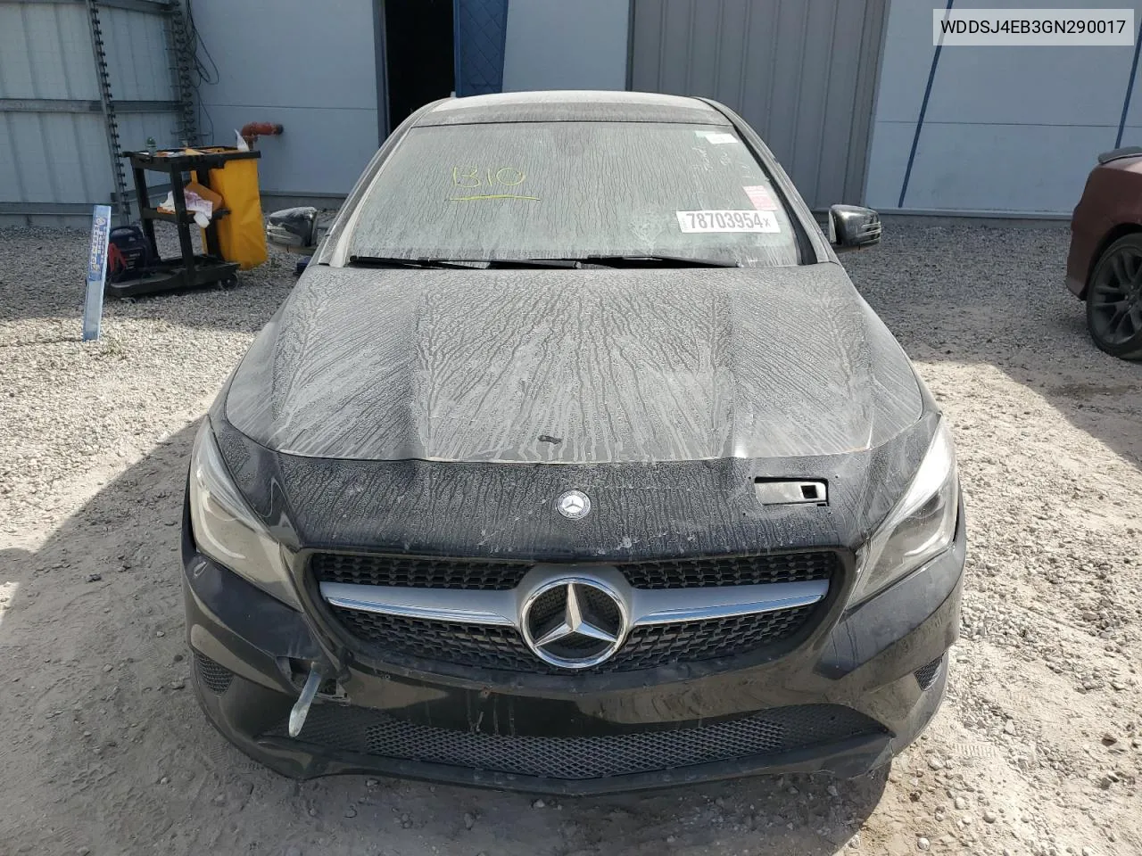 2016 Mercedes-Benz Cla 250 VIN: WDDSJ4EB3GN290017 Lot: 78703954