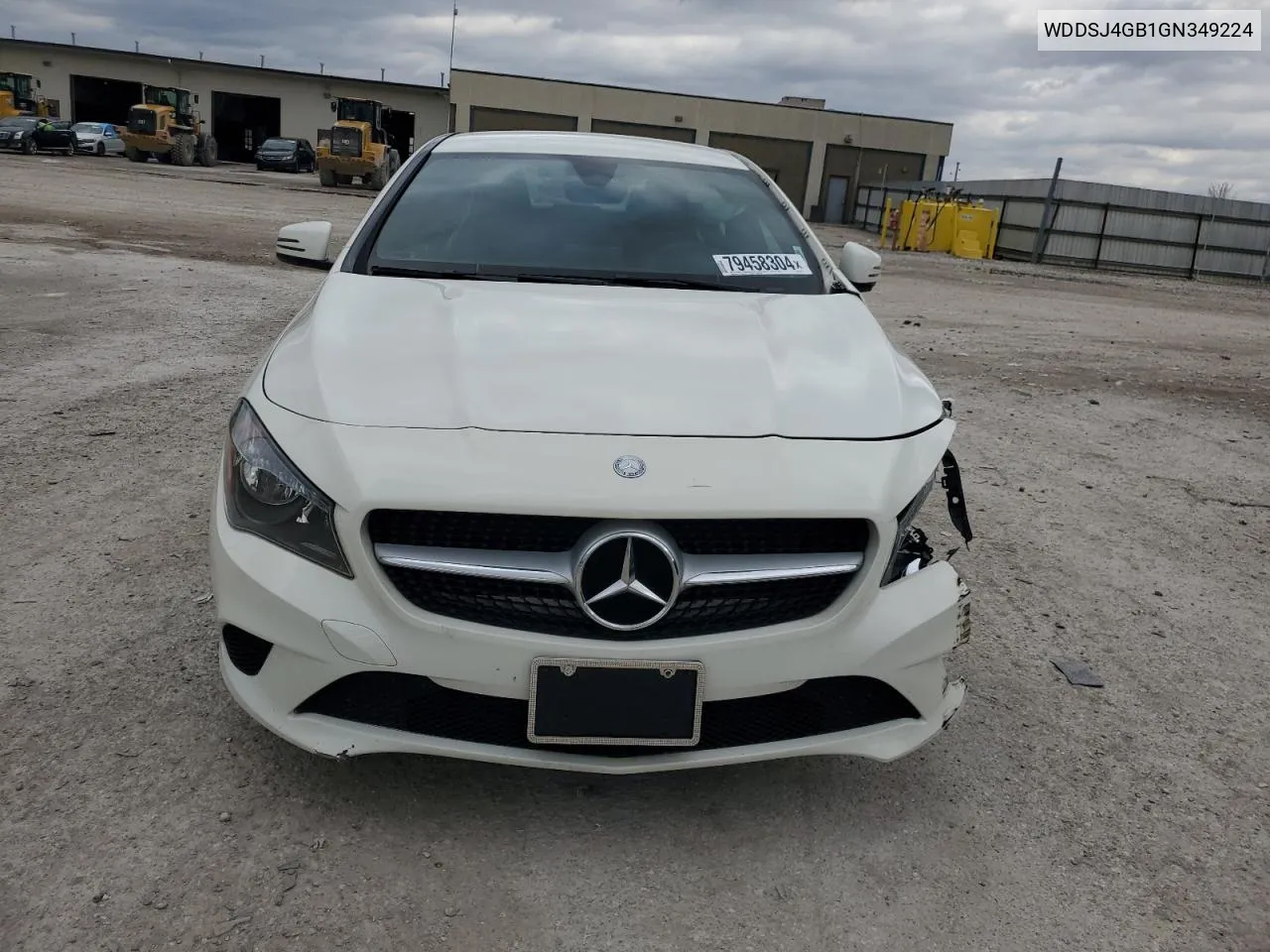 2016 Mercedes-Benz Cla 250 4Matic VIN: WDDSJ4GB1GN349224 Lot: 79458304