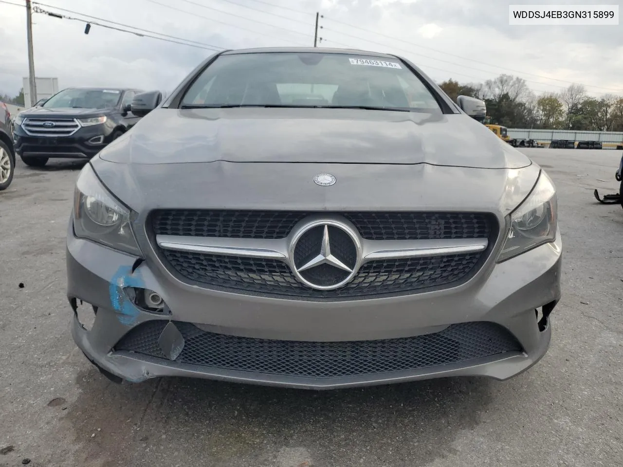 2016 Mercedes-Benz Cla 250 VIN: WDDSJ4EB3GN315899 Lot: 79463114