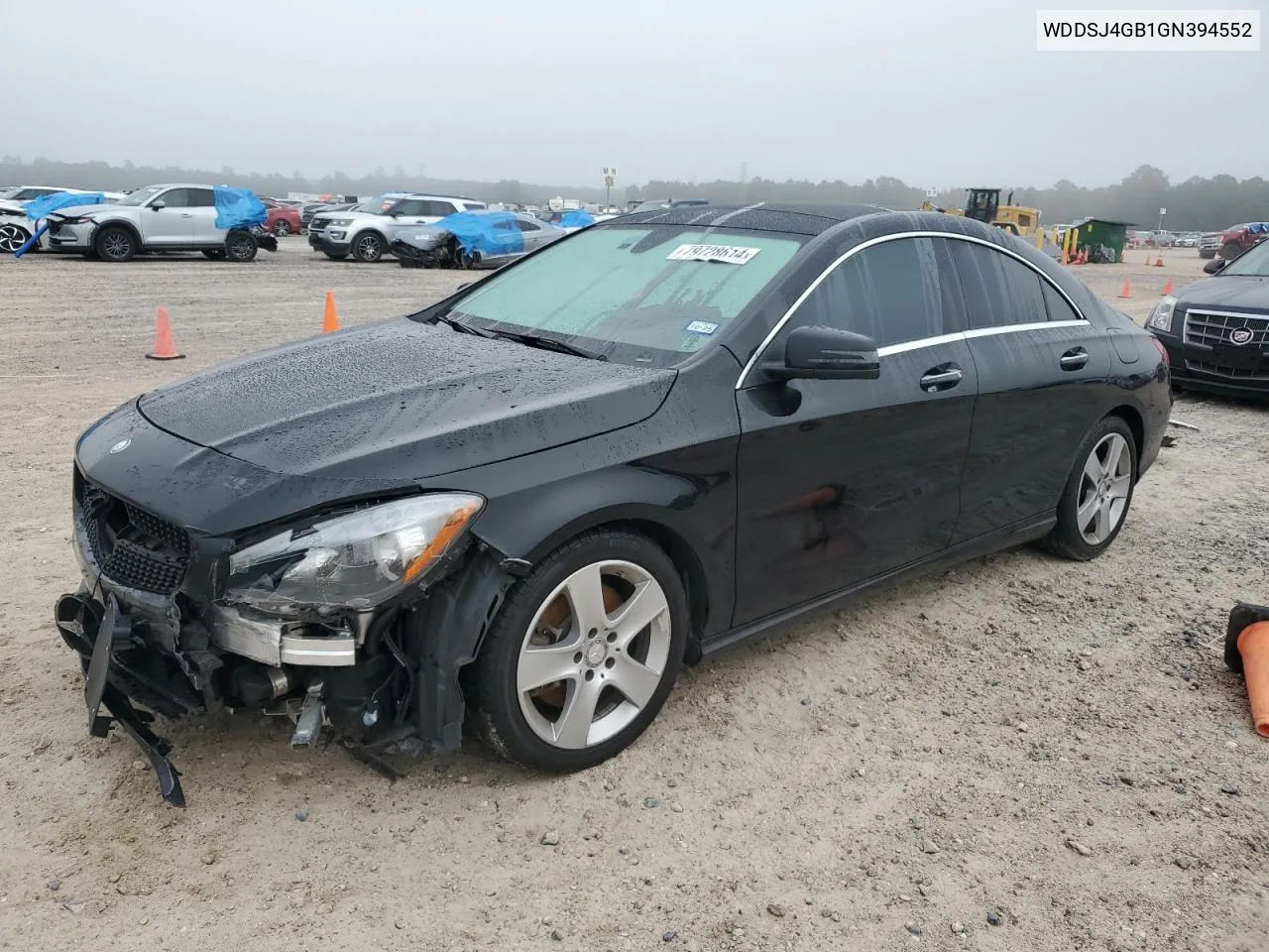 2016 Mercedes-Benz Cla 250 4Matic VIN: WDDSJ4GB1GN394552 Lot: 79728614