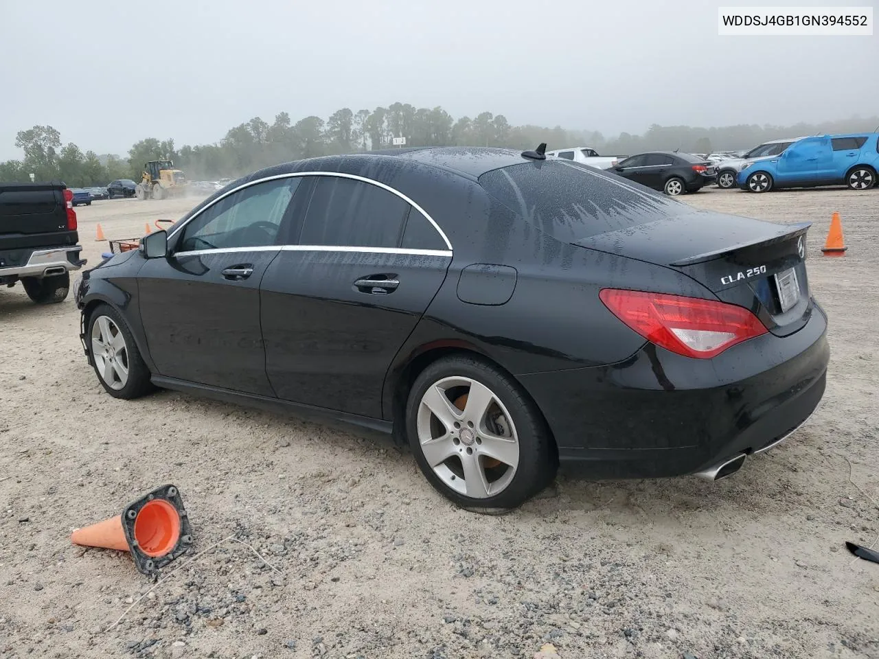 2016 Mercedes-Benz Cla 250 4Matic VIN: WDDSJ4GB1GN394552 Lot: 79728614