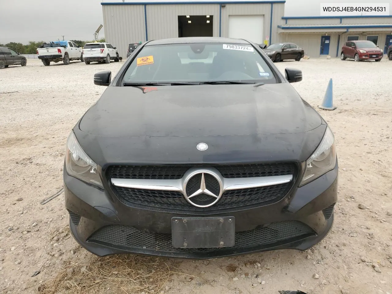 2016 Mercedes-Benz Cla 250 VIN: WDDSJ4EB4GN294531 Lot: 79833724