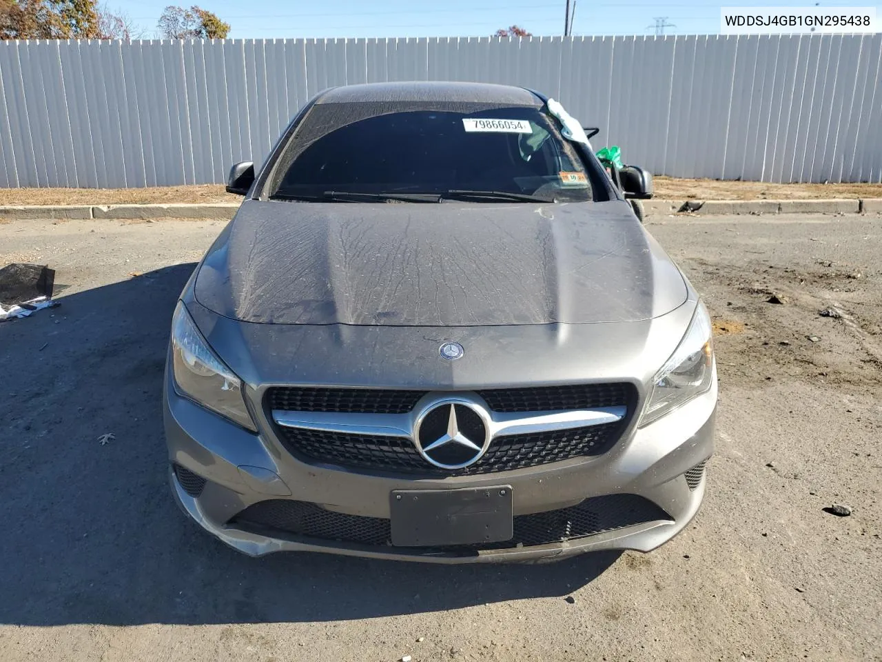 2016 Mercedes-Benz Cla 250 4Matic VIN: WDDSJ4GB1GN295438 Lot: 79866054